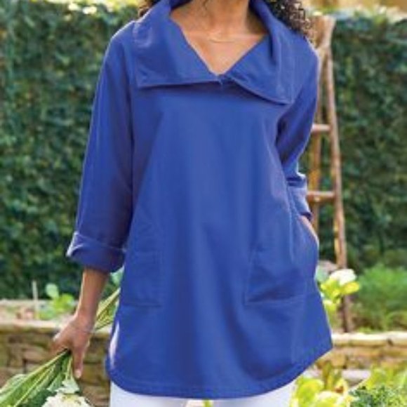 Soft Surroundings Tops - Soft Surroundings Port Royale Tunic Sweater Large